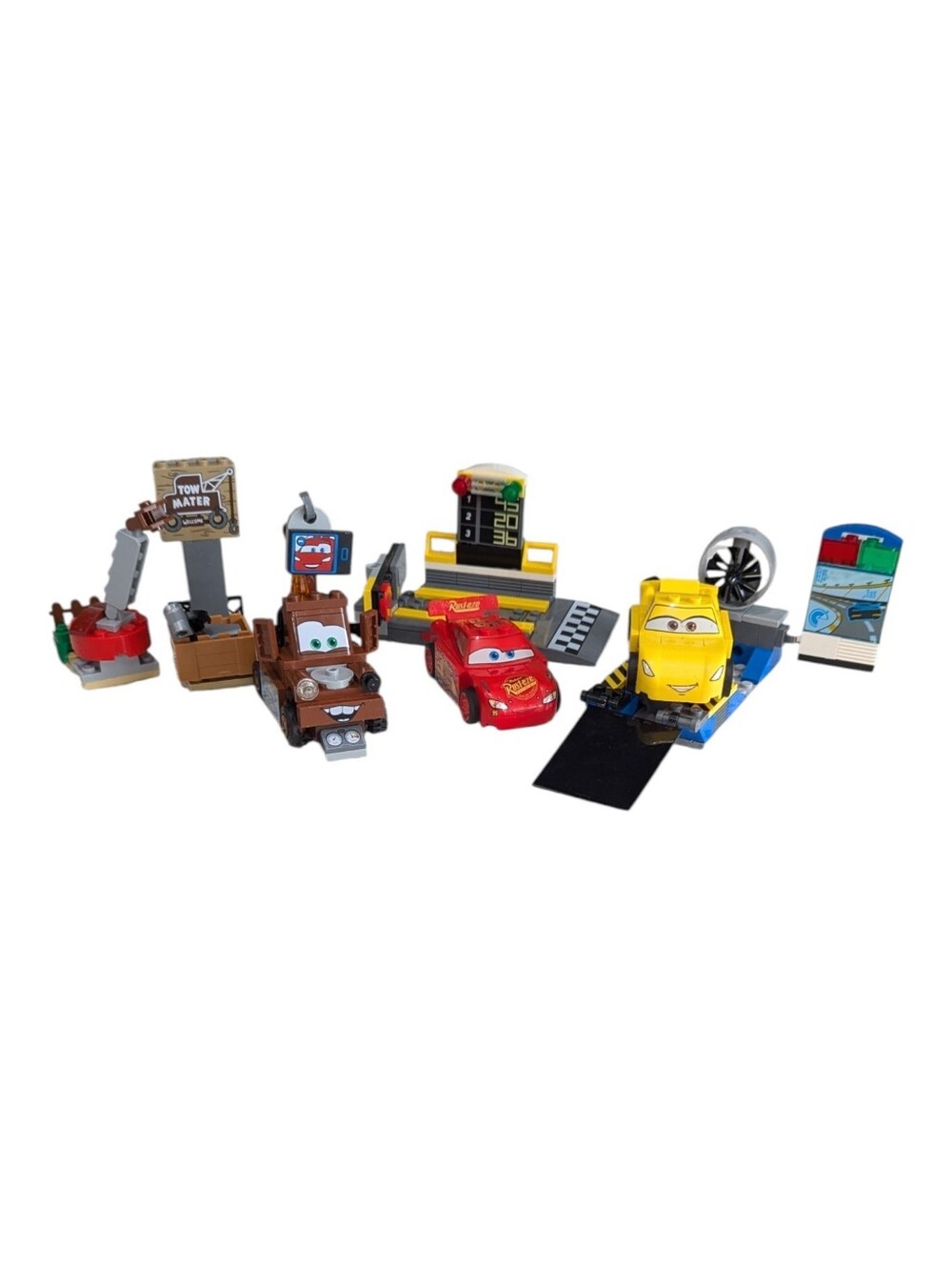 Lego Junior Disney Pixar Cars 10733 10730 10731 Lightning McQueen Mater Cruz